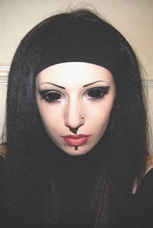 Lente Black Sclera