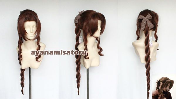 Peruca Aerith - Final Fantasy - Ayanamisatoru
