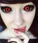 Lente Gremlin Sclera Lenses Red