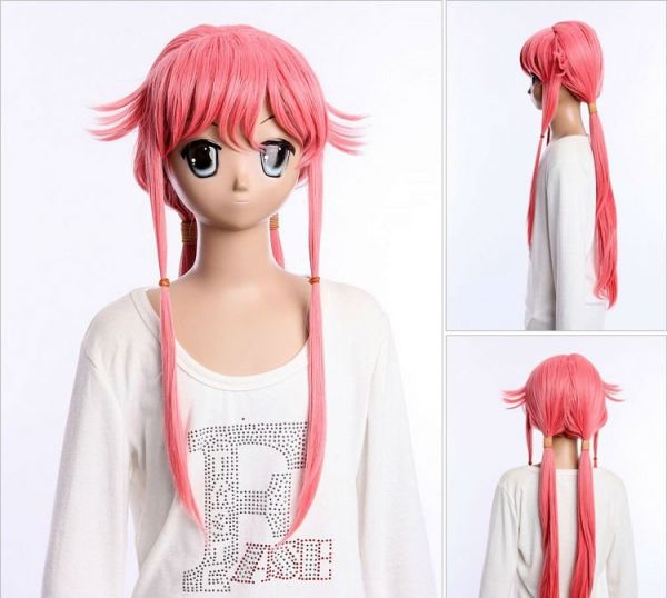 Peruca Rosa Yuno