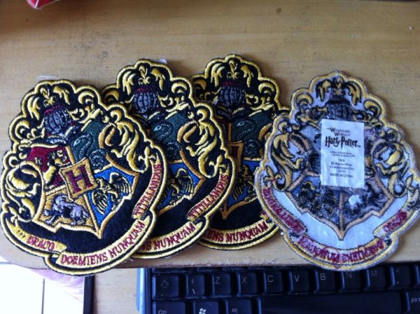 Brasão de Hogwarts - bordado