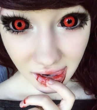 Lente Gremlin Sclera Lenses Red