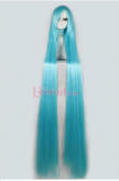 Peruca azul Clara 150cm