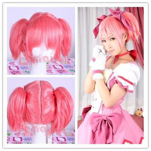 Peruca Madoka - Rosa