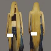 Peruca longa (130cm) loira